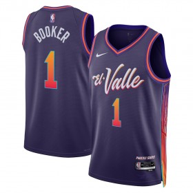 Phoenix Suns Devin Booker Nike 2023-24 City Edition Violetti Miesten Pelipaidat Swingman